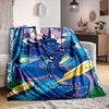 1Pc Princess Luna Glass Flannel Fleece Blanket Soft Warm Throw Blanket For Sofa Bed Couch Home Decor Travel Nap Blanket Xmas Gift Q1135