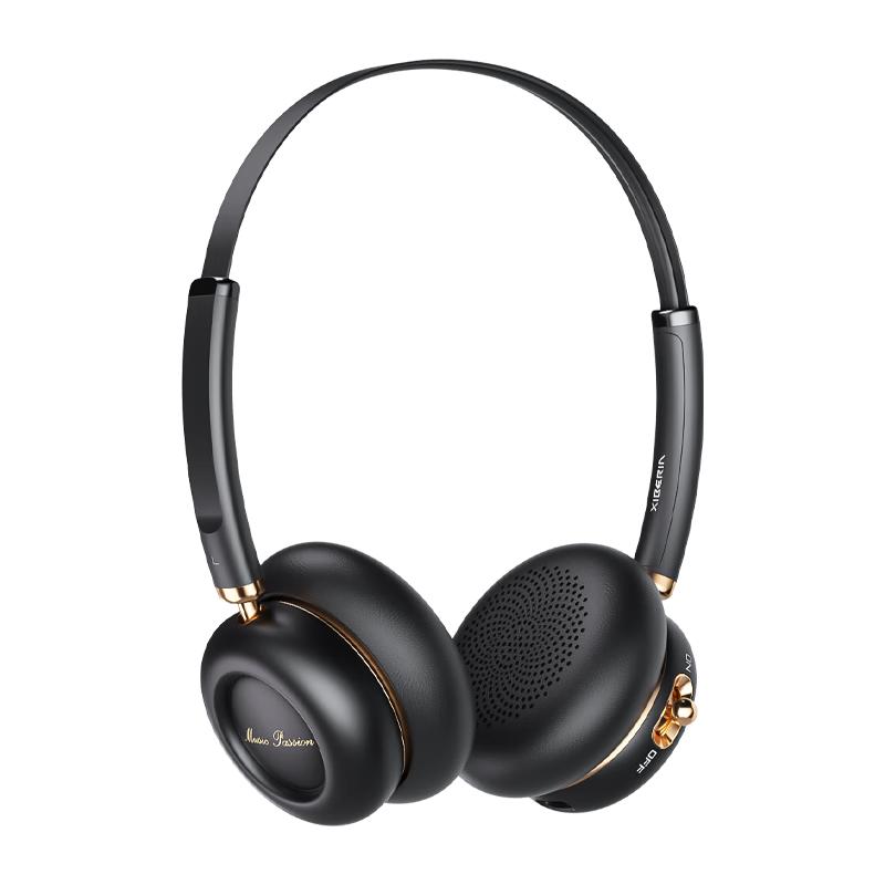 XIBERIA DM25 Gold Label Retro Wireless Bluetooth Headphones