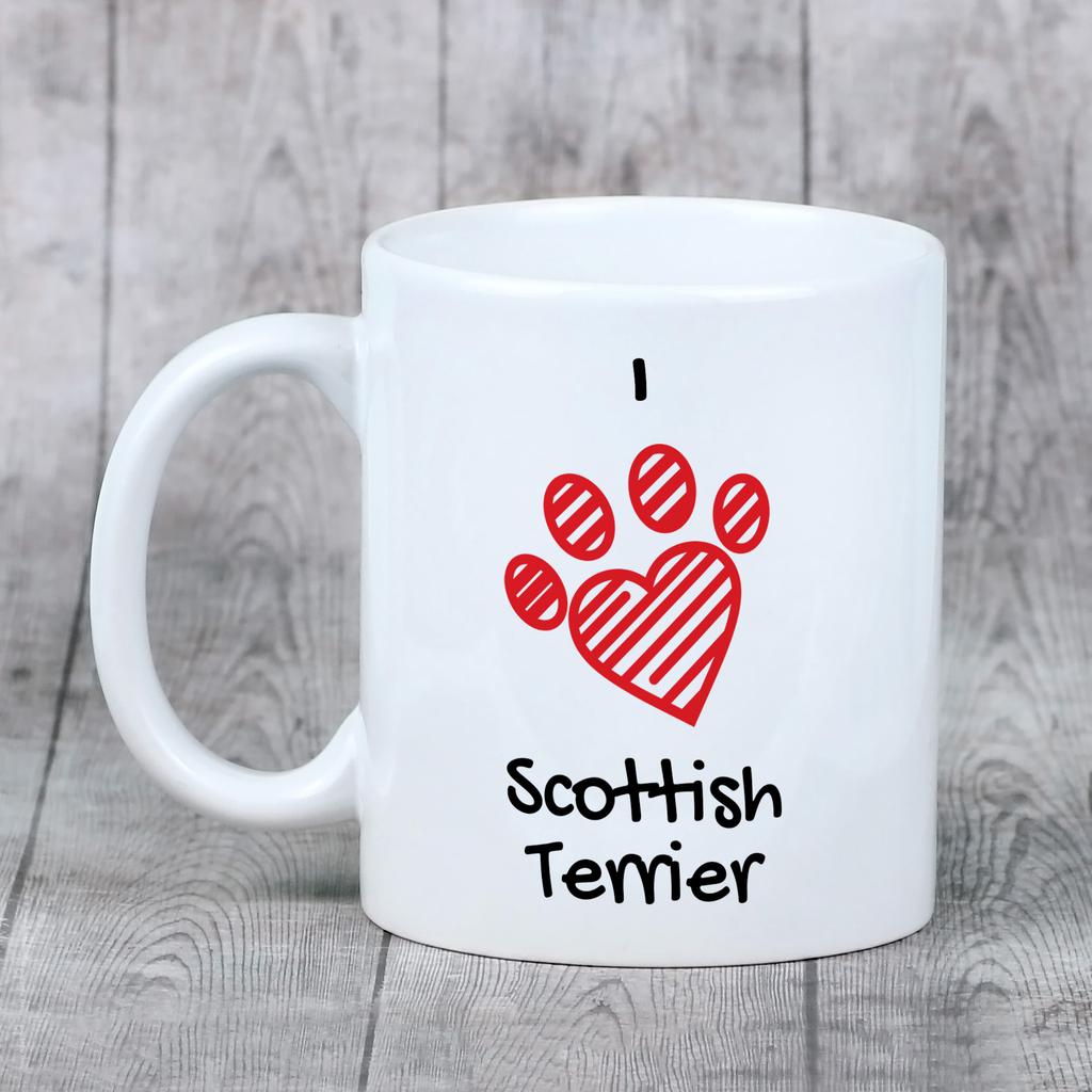 Scottish Terrier, Aberdeen Terrier, Scottie, Aberdeenie - Cup with a Dog, Cute Cup with Graphics, a Gift with Your Photo from the Art-Dog Brand