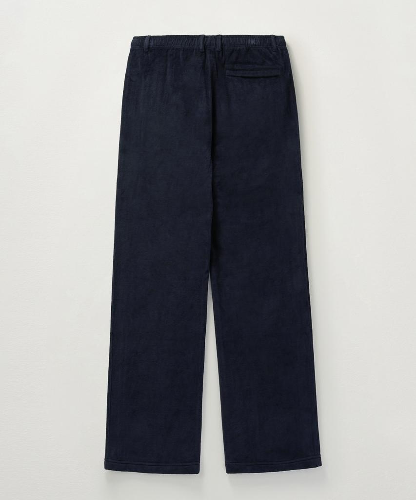 Seteo Rawton Velour Track Pants Navy