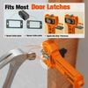 Door Latch Mortise Tool Installation Kit+Ball Door Lock Installation Kit Fit 1-3/4" or 1-3/8" Thick Door Only for Wood Doors