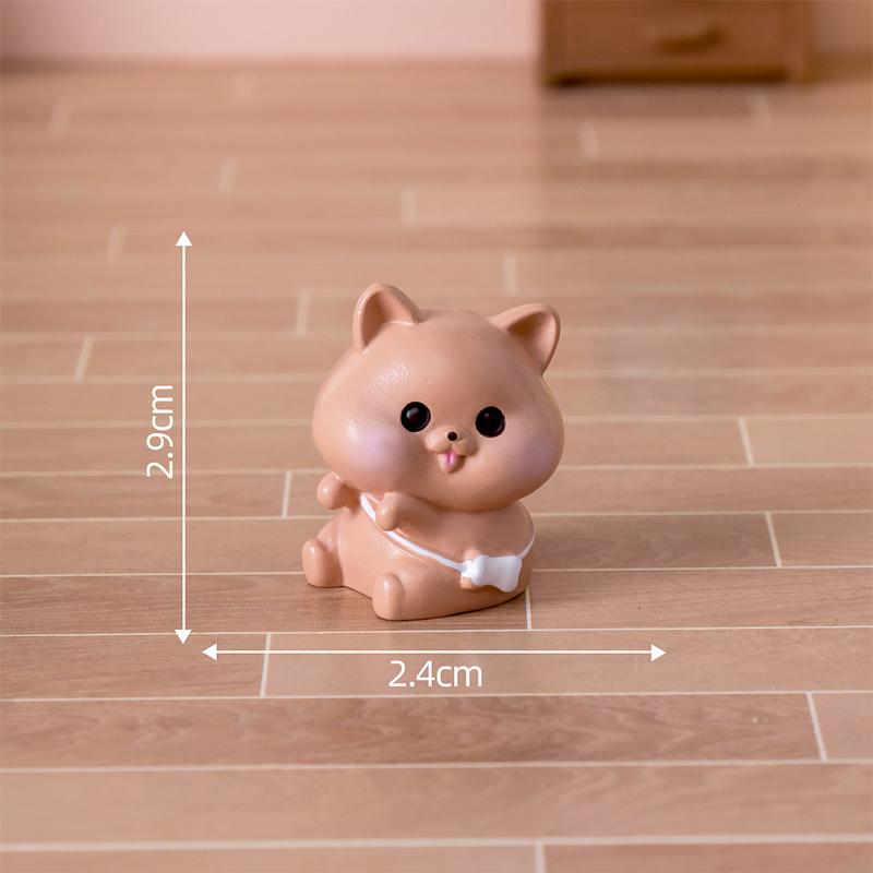 

Cute Creative Animals Figurine Miniature Statue Moss House Decor Gifts Home Decorations Resin Desk Ornaments Accessories