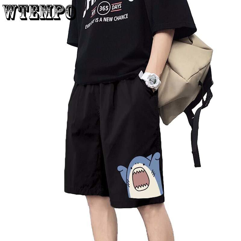 

Повседневные шорты, мужские свободные спортивные верхние брюки, костюм, летние тонкие быстросохнущие брюки из ледяного шелка с пятью точками