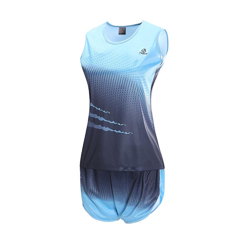 Unisex Sportwettkampfanzug für Männer, Frauen und Kinder: Leichtes und stilvolles Sportbekleidungsset für Fitness und Laufen