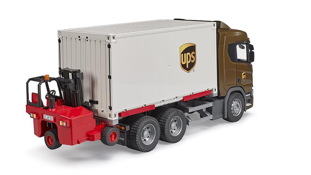 bruder SCANIA UPS & forklift BR03582