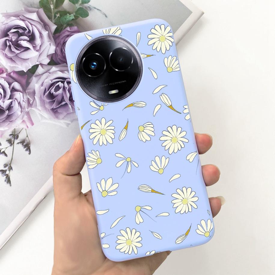 Shockproof Case For Realme 11 5G / Realme 11X Phone Cover Fashion Girls Soft Silicone Funda For Realme11 11 X 2023 RMX3785 Coque