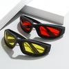 New Outdoor Cycling Women Man Square Eye Protection Glasses Shades Goggles Sport Sunglasses