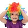 A84E-Clown Costume Clown Wig Clown Nose Accessories Bow Tie White Gloves for Women Men Adults Carnival Party