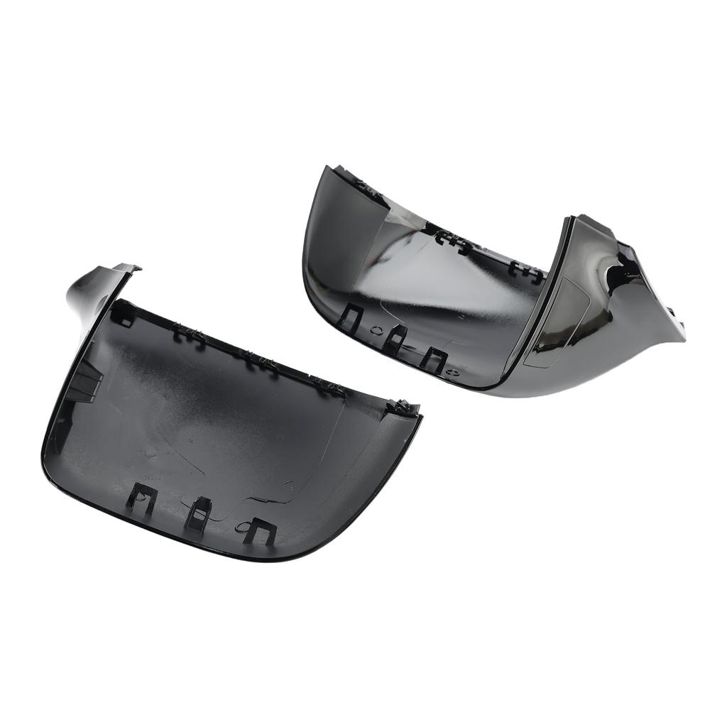 Glänzend Schwarz Flügel Außenspiegel Abdeckkappen Links+Rechts Für VW T6 Transporter 15-19