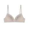 French Thin Lace Underwear Small Chest Push-up Sexy Bra Without Steel Ring Adjustable Girl Bra
