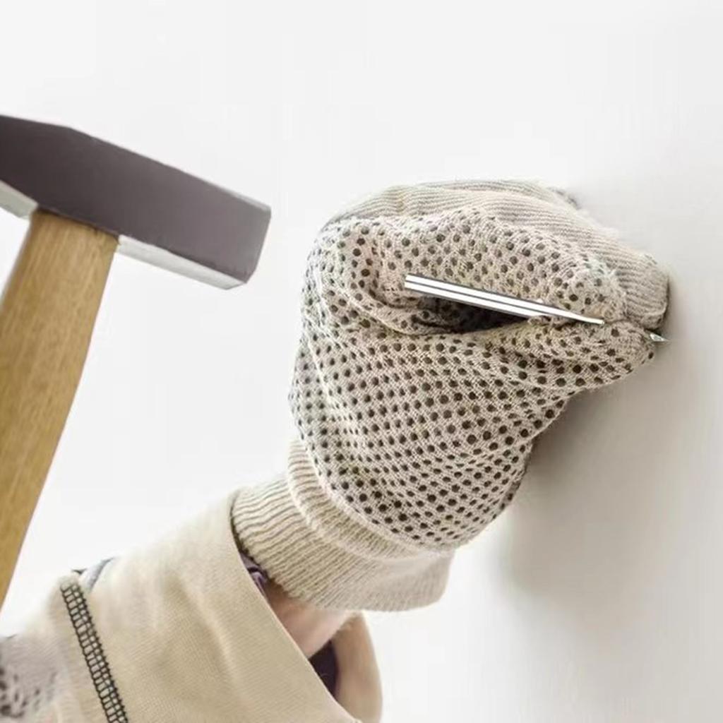 Sheep Horn Nails Double Head Skirting Thread Nails Durable & Easy To Use Nails for Baseboard Installation 100-piece/set