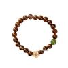 Natural Kalimantan Agarwood 108-Bead Bracelet for Men and Women