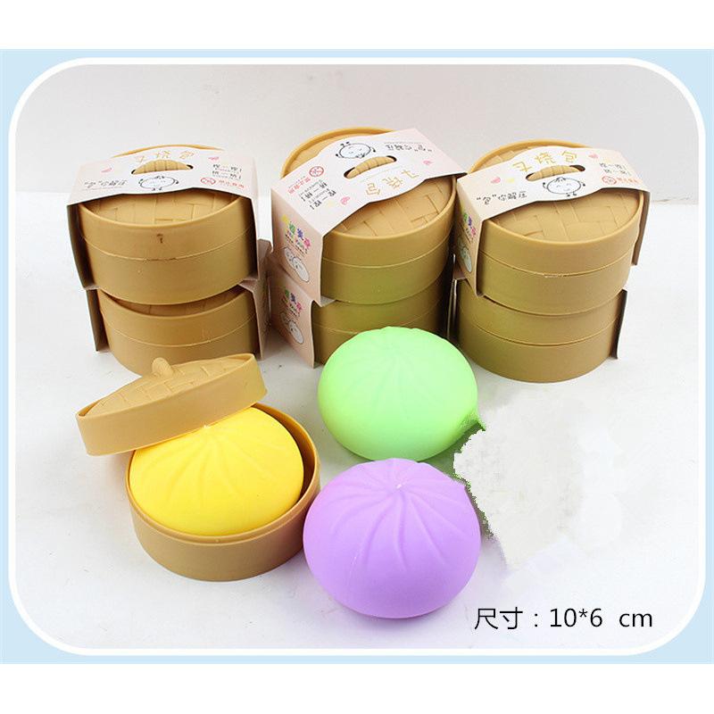 Soap Dumpling Squishy Party Favors Squishy Soap Anti-Stress Fidget Toys Squishy Butter Fidget Gifts Dumpling Squishy Party Gifts