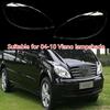 Mercedes Viano 04-10 W639 Headlight Cover: Front Transparent Lens Shell