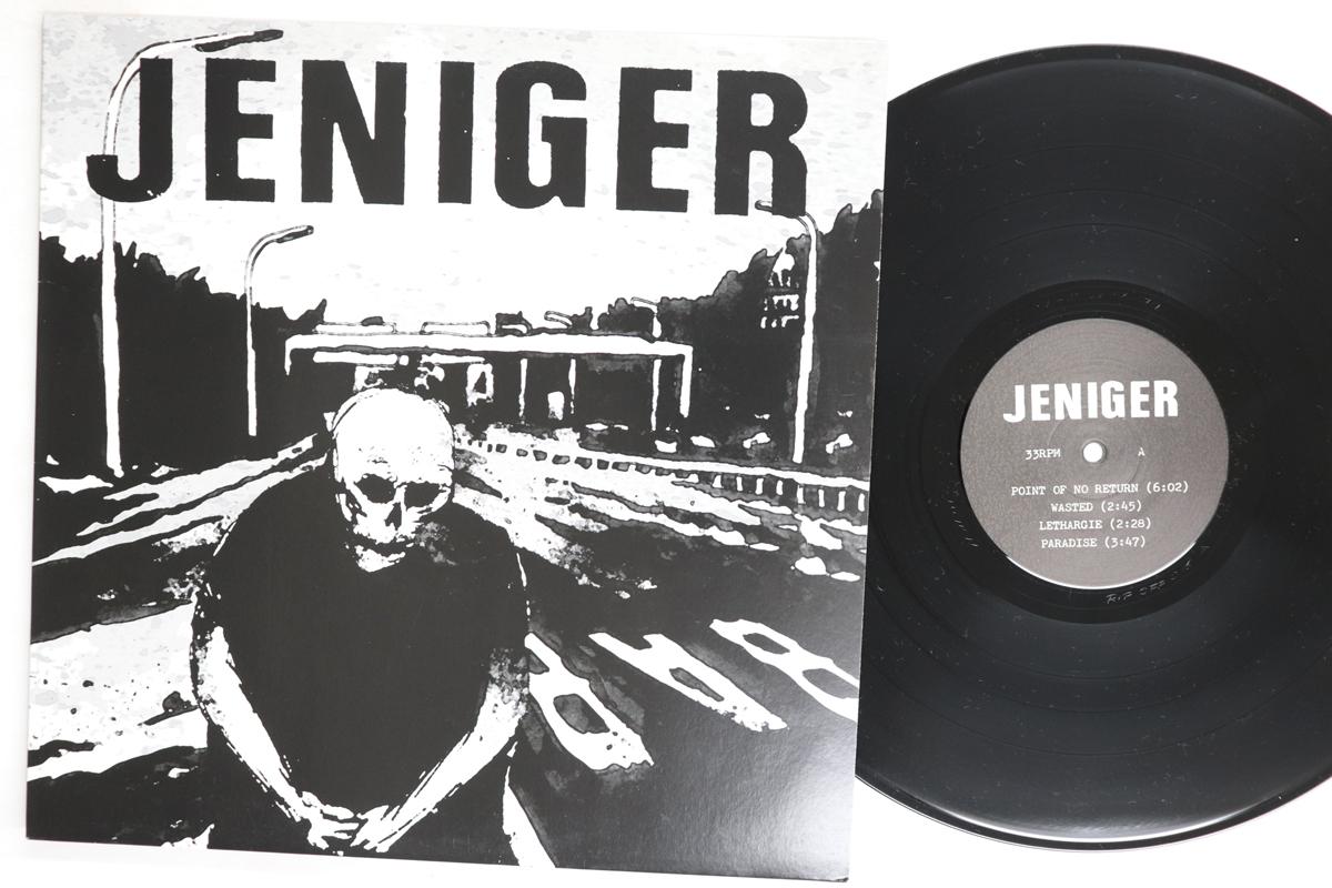 LP Record JENIGER  Jeniger RIPOFF016 RUIN NATION 2002 Germany Rock Used