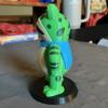 Funny Portland Protest Frogs Statue Desktop Ornament Protest Resist No Kings Cute Frog Figurines Home Office Decor Gifts