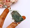 Seraphinite Pendant/ Seraphinite Necklace/ Green Seraphinite Pendant