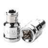 3/8 Inch Square To 1/4 Inch Hex Connecter Socket Adapter Converter Self-locking Screwdriver Bit Socket For Ratchet Wrench