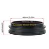 F26C 1X Barlow Lens Stereo Microscopes Accessories 48mm Mounting Size for SM-Series Stereo Microscope 100mm Working Distance