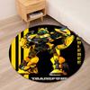 Transformers Printed Round Rug Carpet Chair Rug Area Rug Entryway Doormats,for Office Chair Living Room Bedroom Kitchen Room.