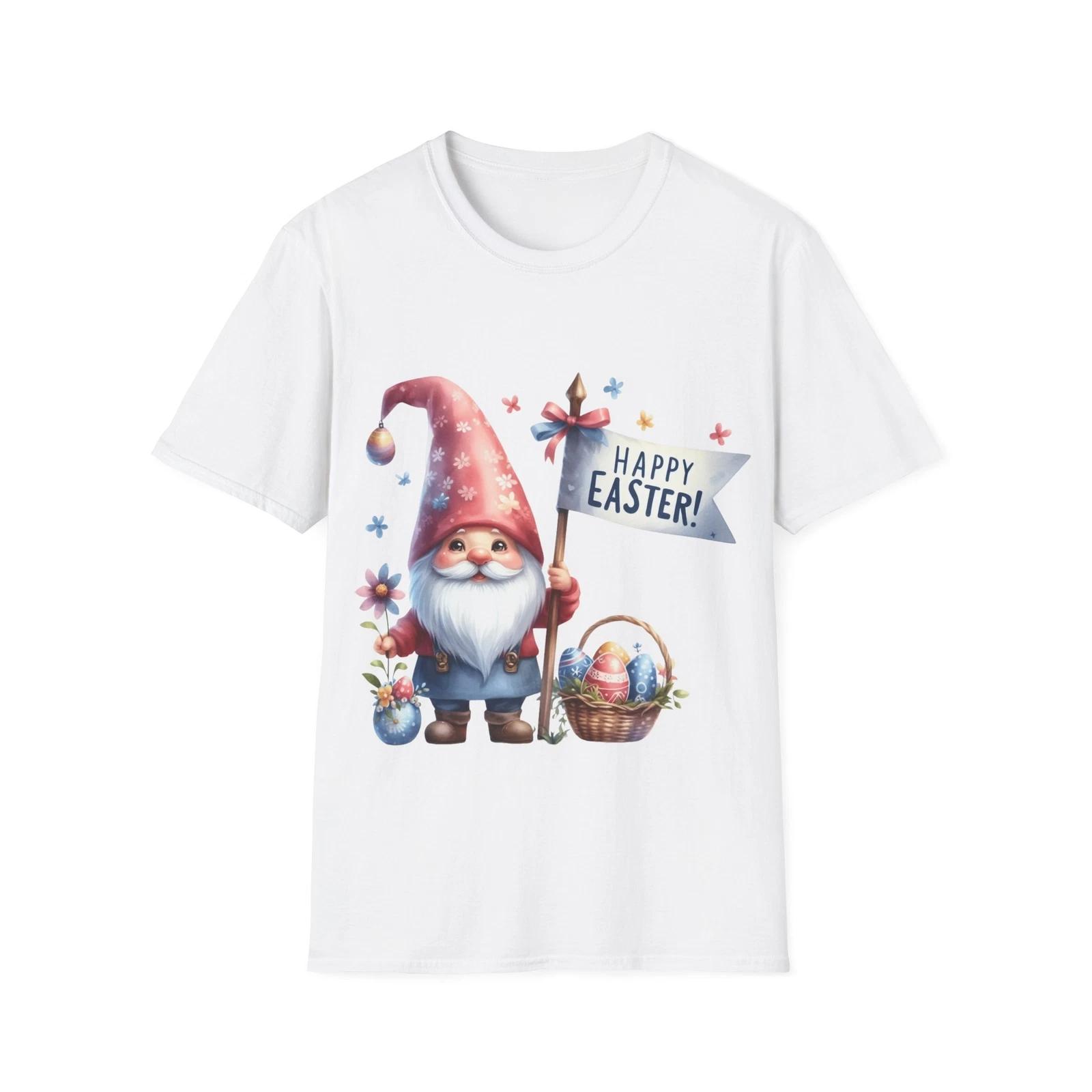 Happy Easter Gnomes Bringing Joy Unisex Soft style T-Shirt S