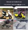 Niu Electric Motorcycle Rain & Sun Cover: Heat-Insulating, Thick, Dustproof, Sunproof, and Rainproof for U Electric Bikes