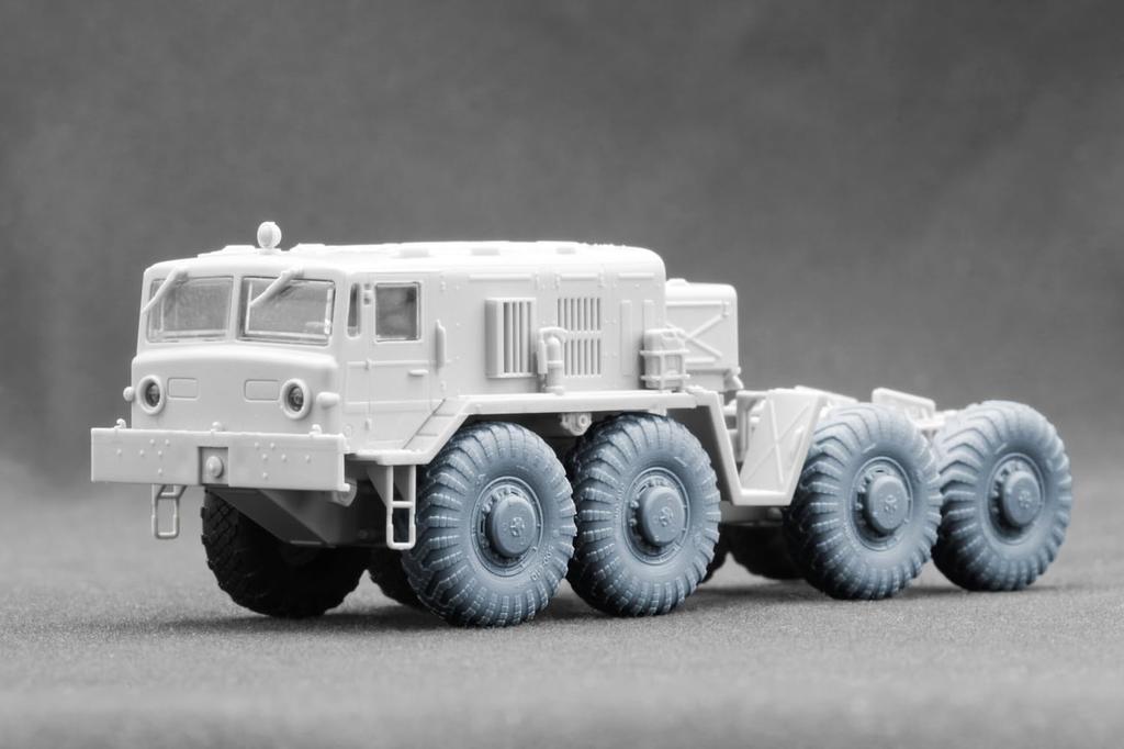 scale Tractor Wheel Set for Plastic Model Kit Parts SCXWM72005 Scale-X 1/72 MAZ-537 I-170 (9 wheels) Trumpeter/Takom, (Military Vehicle)