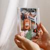 Transparent Acrylic Picture Photo Frame Magnetic Photocard Holder Kpop Idol CD Card Display Stand Desktop Ornament Decor  Gifts