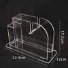 Acrylic Ribbon Storage Rack Holder Stand Craft Room Space Saving