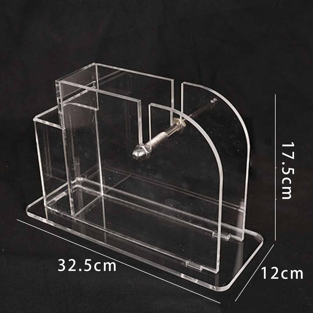 Acrylic Ribbon Storage Rack Holder Stand Craft Room Space Saving