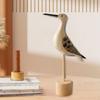 Sea Bird Figurine, Desktop Ornament Nautical Coastal Decor Seabird Statue Seagull Sculpture for