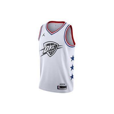 Nike Pánský basketbalový dres bílý AQ7297-110