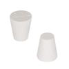 1~26pcs Lab Rubber Stoppers Solids White Tapered Plugs for Chemistry Flask Test Tube Alkali-Resistant Sealing Bungs 7
