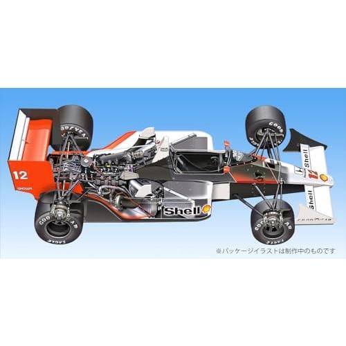 Platz/BEEMAX 1/12 scale McLaren MP4/4 1988 World Champion plastic model kit BX12002