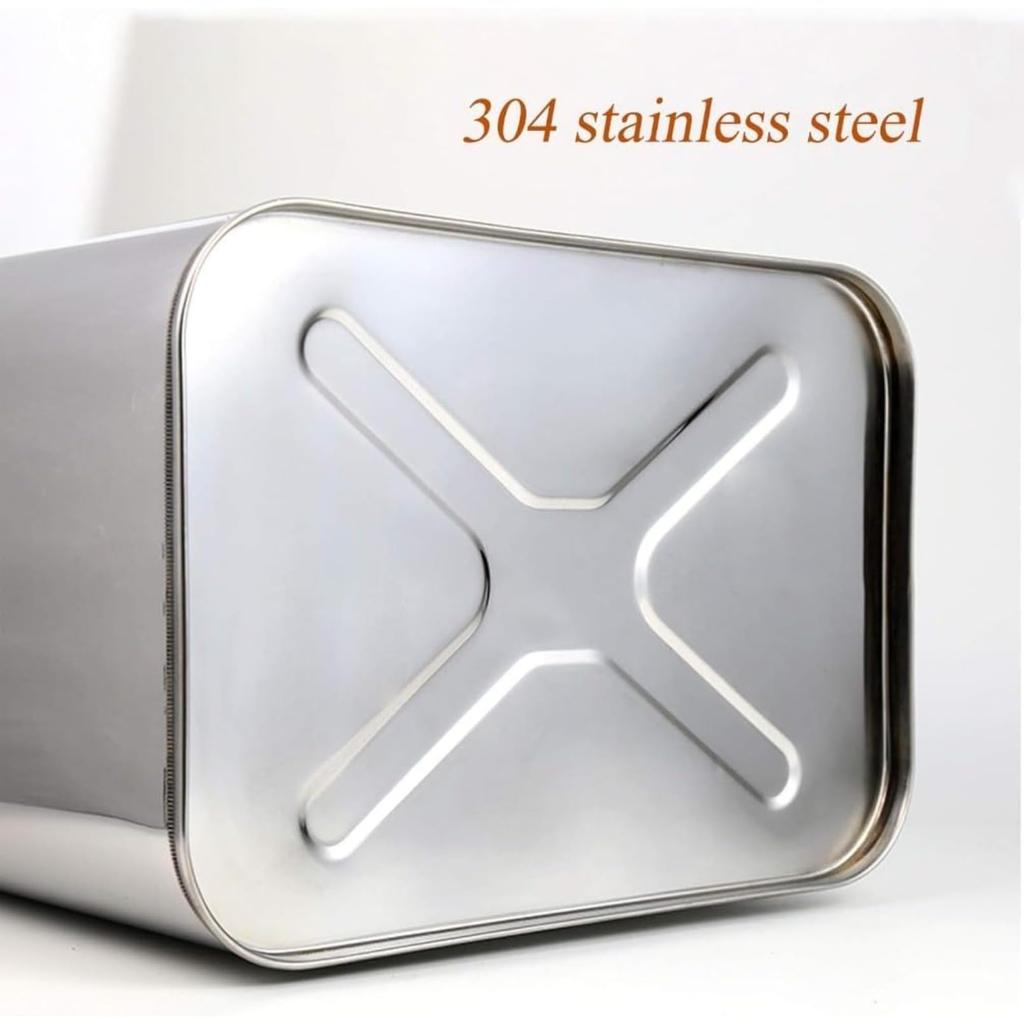 otoye Gasoline Carrying , Stainless Steel, Pressure Resistant, Lightweight Design, For Spring Equinox Excursions,