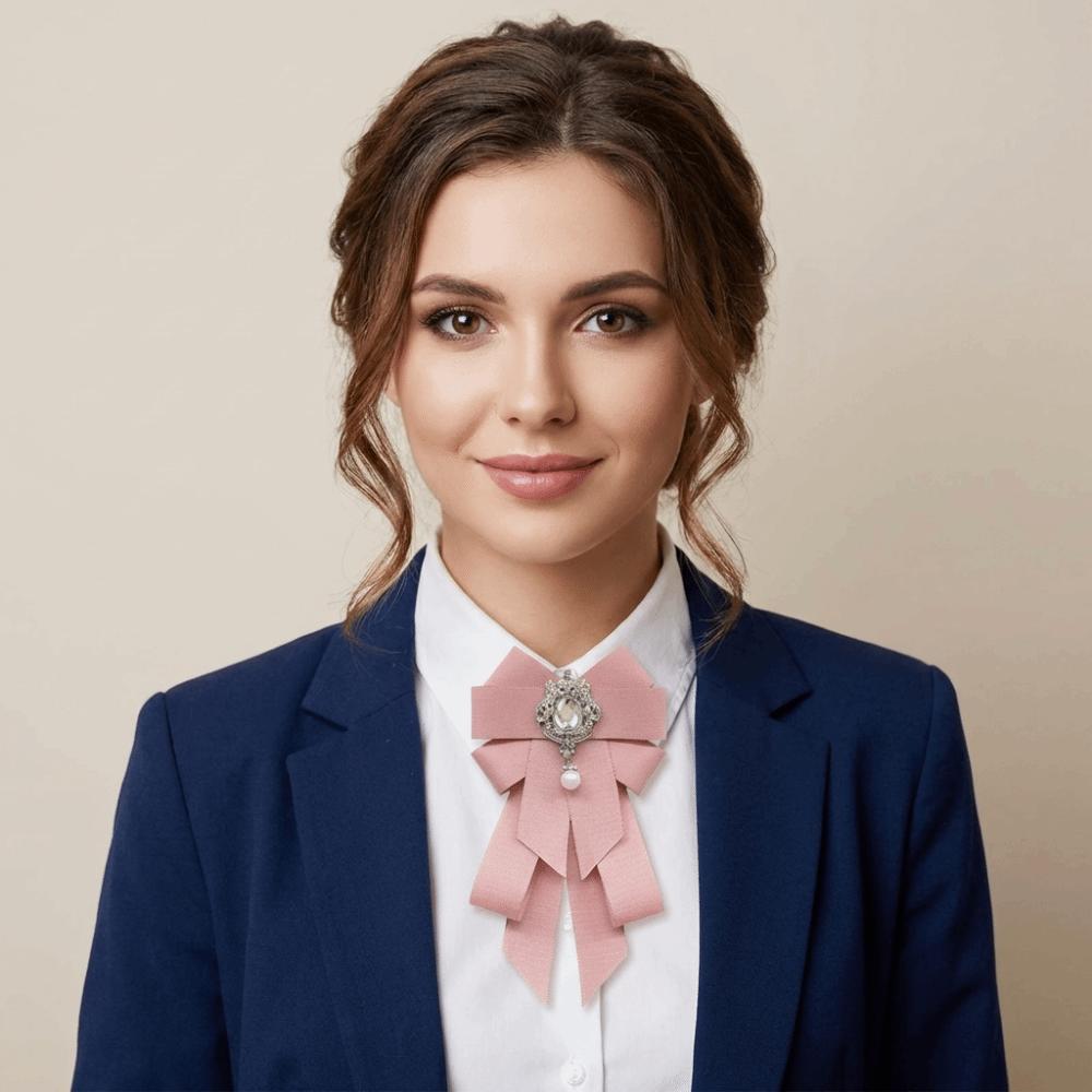 Adjustable Rhinestone Collar Flower British Style Men's Suit Accessory Suit Accessories