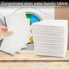 30Pcs Useful Laundry Cleaner Deep Cleaning Strong Decontamination Washing Tool Laundry Underwear Detergent Sheets Clothing Cleaning Products