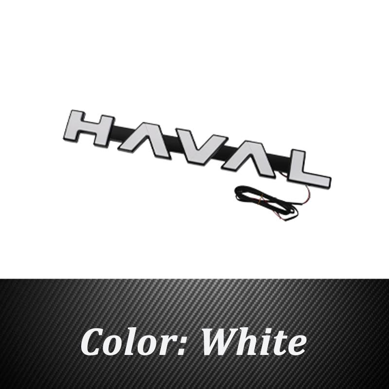 

Для Great Wall GWM Haval 2-го H9 2024 2025 Автомобильная передняя решетка радиатора Светящийся центральный логотип решетки Эмблема Накладки Аксессуары