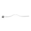 One Piece   Color Silicone Watch Strap for  Axy Fit-e SM-R375 (White)