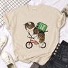 Cat Tops Women T Shirts Streetwear Summer Anime T Shirt Girl Y2k Japanese Clothes