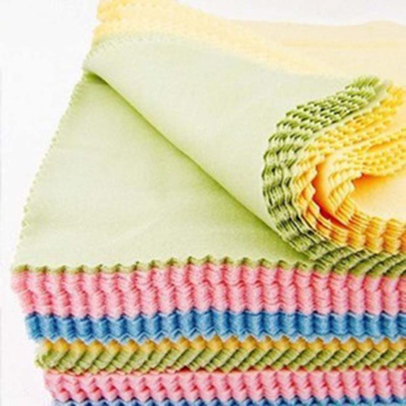 

20pcs New High Quality Chamois Glasses Cleaner Microfiber Cleaning Cloth Glasses Cloth Len Phone Screen Cleaning Wipes Whole