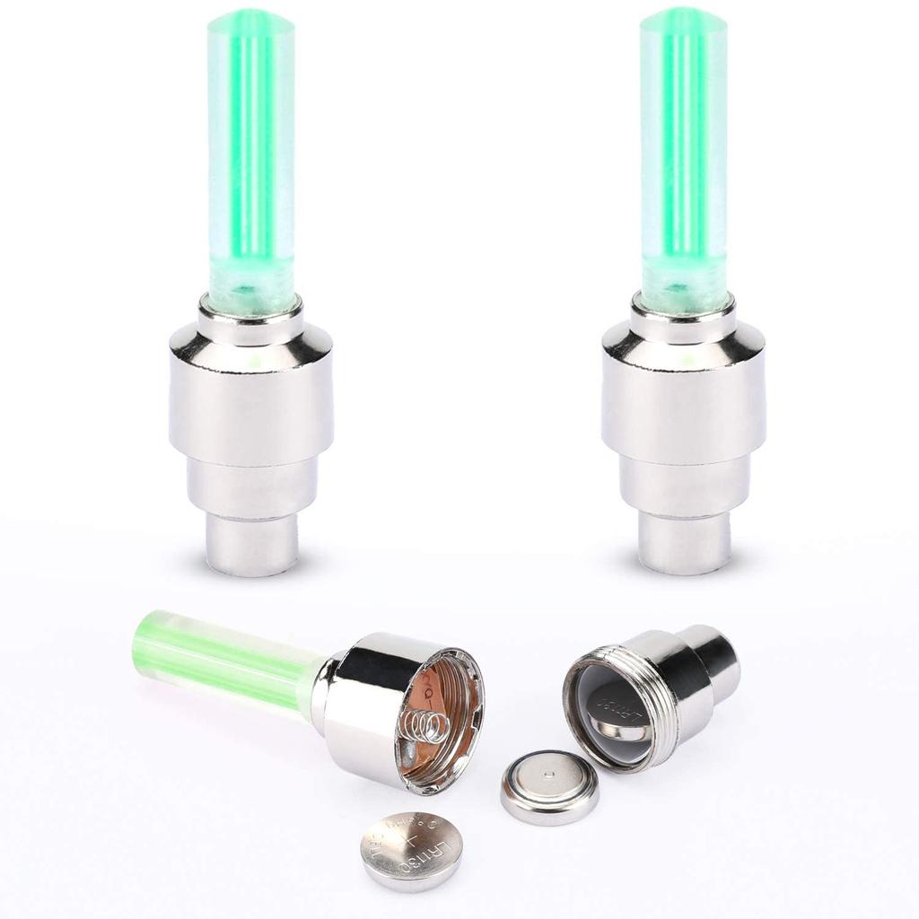 Motorrad-Radlicht, Bewegungssensor, LED-Licht, wasserdicht, Mini-Neonlicht, Reifendüsen-Ventilkappenlicht für Auto, Motorrad, Fahrrad