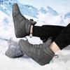 Waterproof Non-Slip Five-Finger Snow Boots with Velvet Lining for Outdoor Hiking