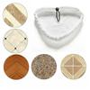 6pcs Universal Home Durable Microfiber Cleaner Mats Steam Mop Head Dust Cloth Replacement Pads