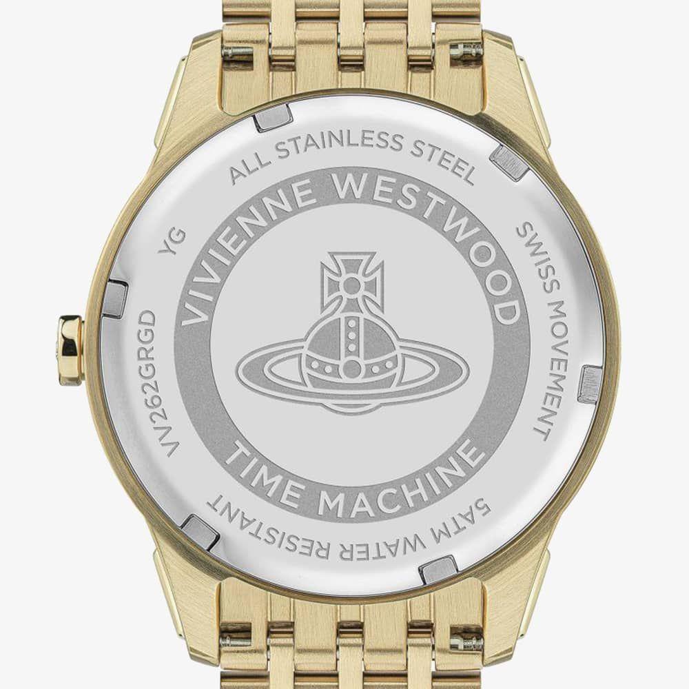 Vivienne Westwood VV262GRGD Eastend Gold Tone Crystal Watch