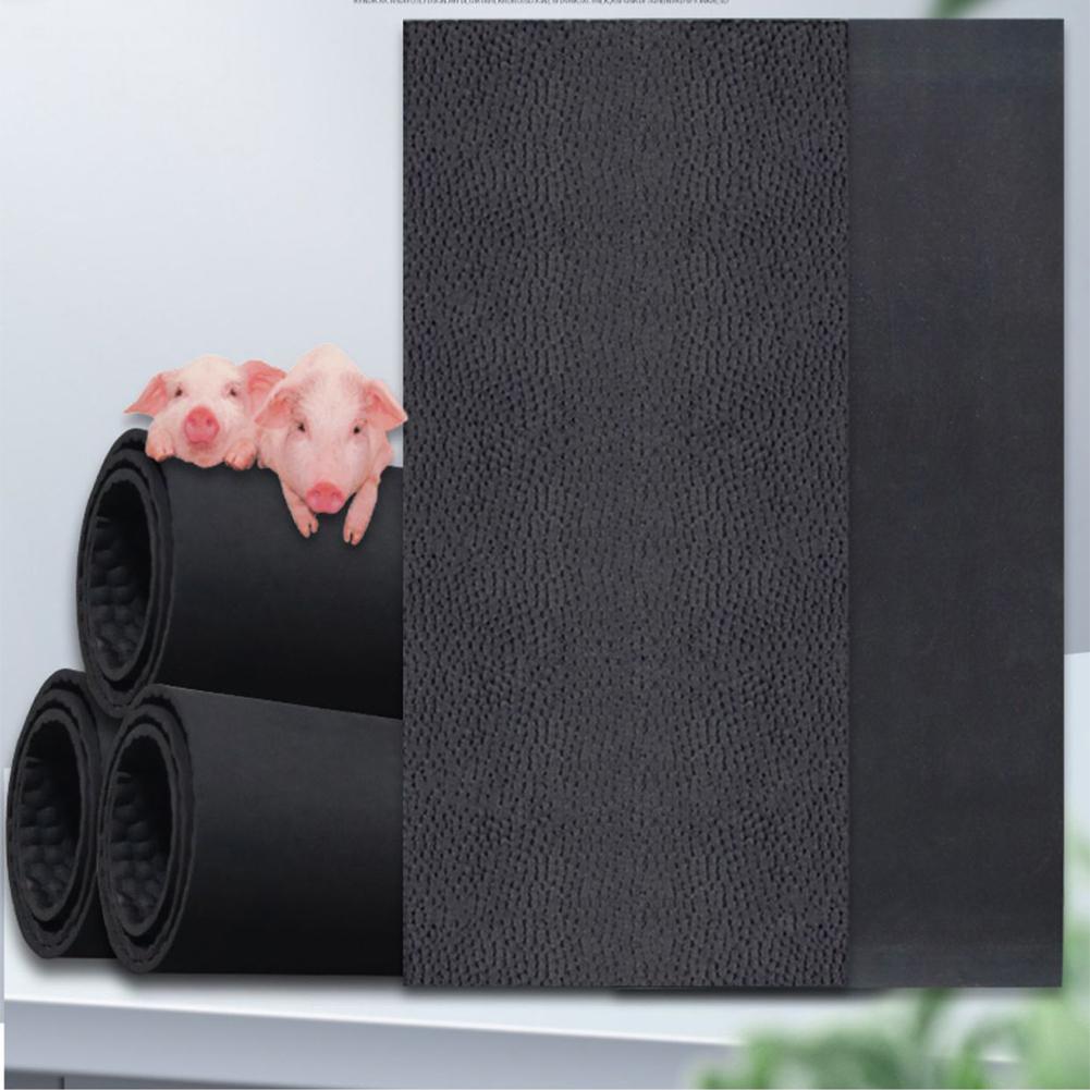 Heavy Duty Rubber Insulated Mat with Non Slip Design and Weather Resistant Material for Use In Chicken Coops and Outdoor Patios