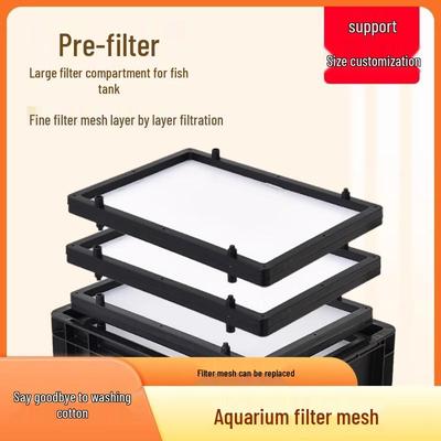 Aquarium Bottom Filter Divider for Fish Waste Separation
