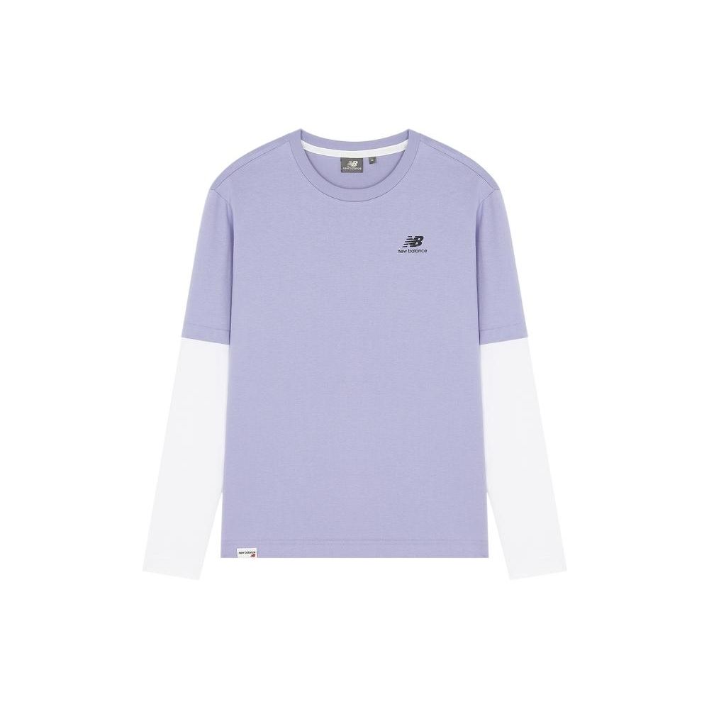 

Повседневная футболка унисекс с длинными рукавами New Balance, фиолетовая 5DC16063-DV