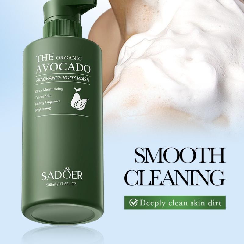 Avocado Fragrance Body Wash SADOER Skin Rejuvenation Cleansing Body Wash