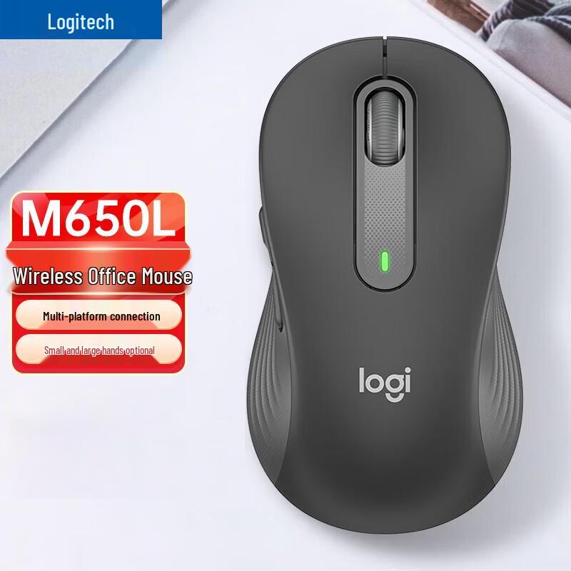 

Logitech M650 Dual-Mode Wireless Silent Mouse L (Medium/Large Hand)